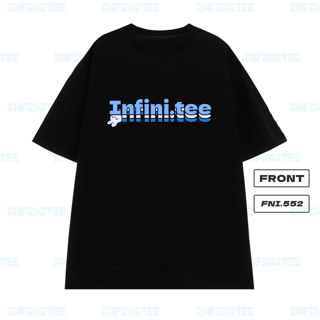 Áo thun INFINITEE Fni0552, Thun 100% Cotton - form rộng Unisex.