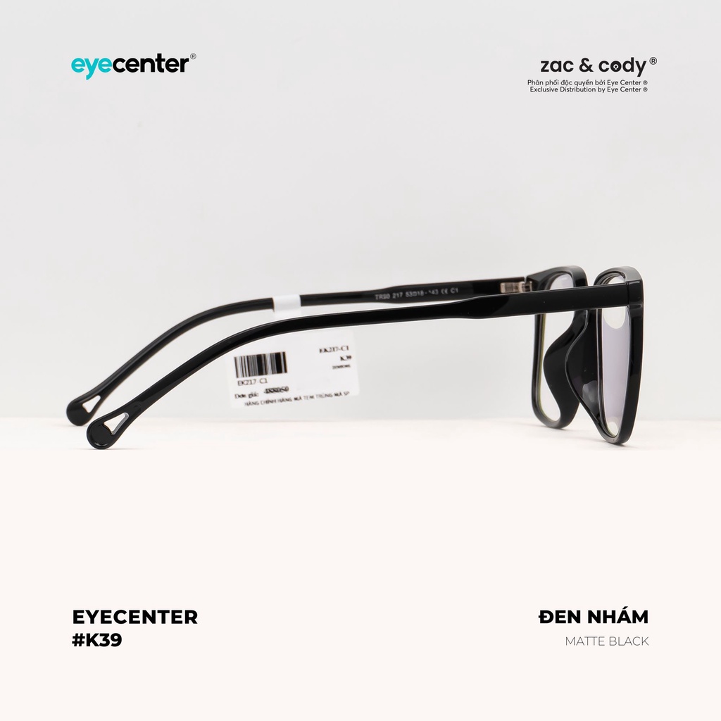 Mô tả Gọng kính cận nam nữ K39S chính hãng EYECENTER nhựa siêu nhẹ nhập khẩu by Eye Center Vietnam - 3