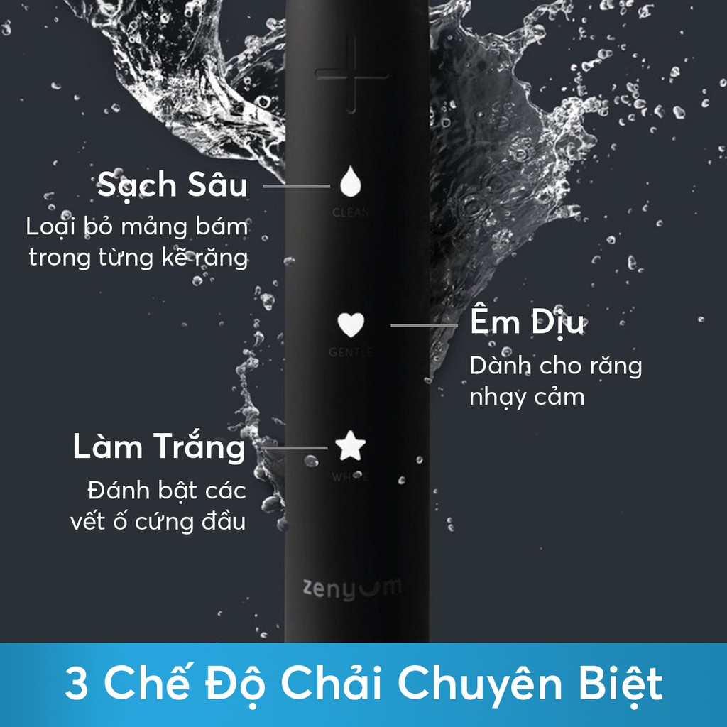 Ảnh Bàn Chải Điện Zenyum Sonic Công Nghệ Singapore - Màu Tự Chọn 2
