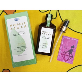 Tinh dầu thảo dược Argan phục hồi tóc hư nhanh và hiệu quảmiracle argan treatment oil original 100ml