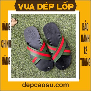 CNM Dép thời trang 2 quai chéo màu thương hiệu Vua Dép Lốp Phạm Quang Xuân, chính hãng, có bảo hành, ảnh thật, có sẵn