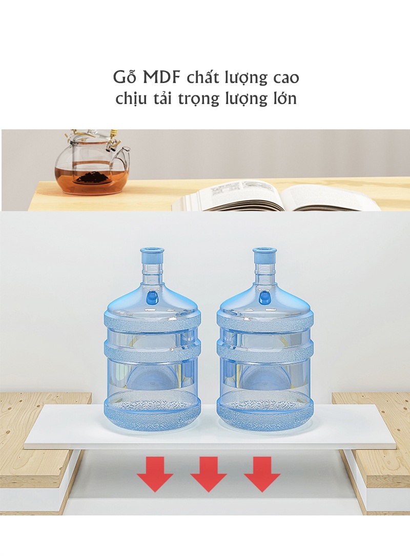 Mô tả Bàn trà đa năng có thể làm bàn học bàn trang điểm ngồi bệt thương hiệu IGA - GP147 - 4