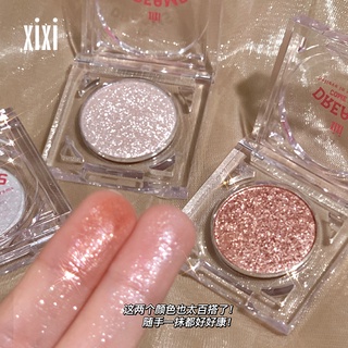 ♕Bảng Phấn Mắt xixi Màu Đơn Sắc Sáng Bóng Mượt Mà NO.d421
