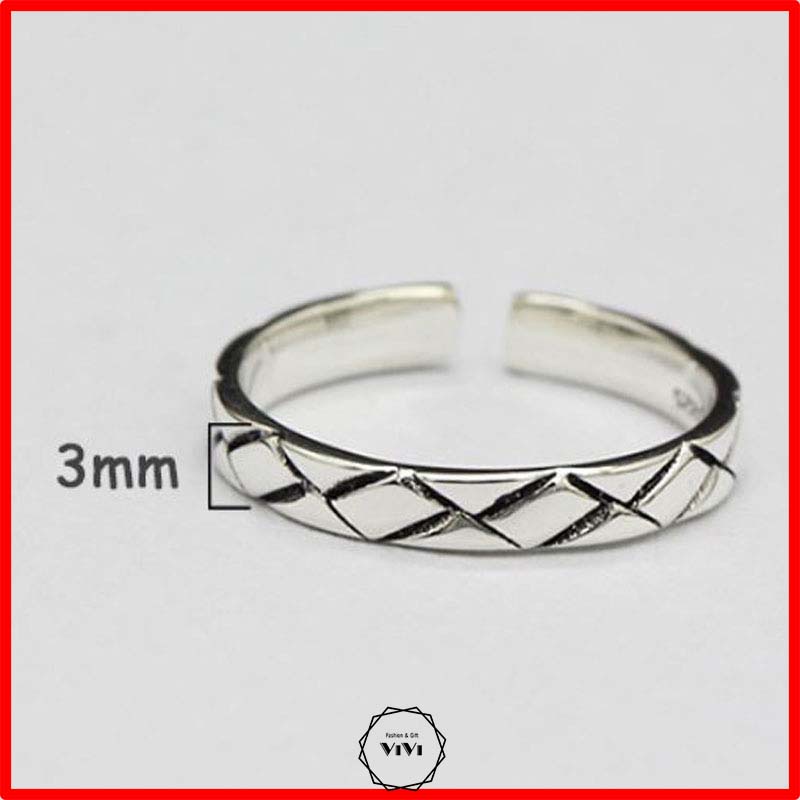 Women's 925 Silver Ring, engravable by ViVi_Gift