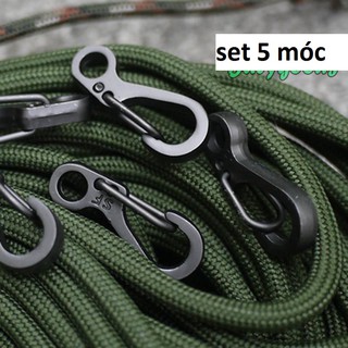 Set 5 móc khóa EDC mini tiện dụng -  Kích thước: 3cm * 1,5 cm
