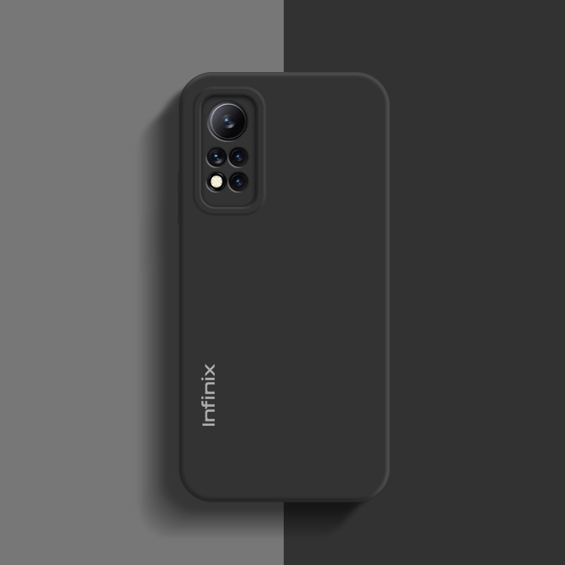 Ốp điện thoại silicon mềm màu Infinix HOT 11 Play 11S NFC 10S 10 11 2022 Vỏ bảo vệ ống kính máy ảnh