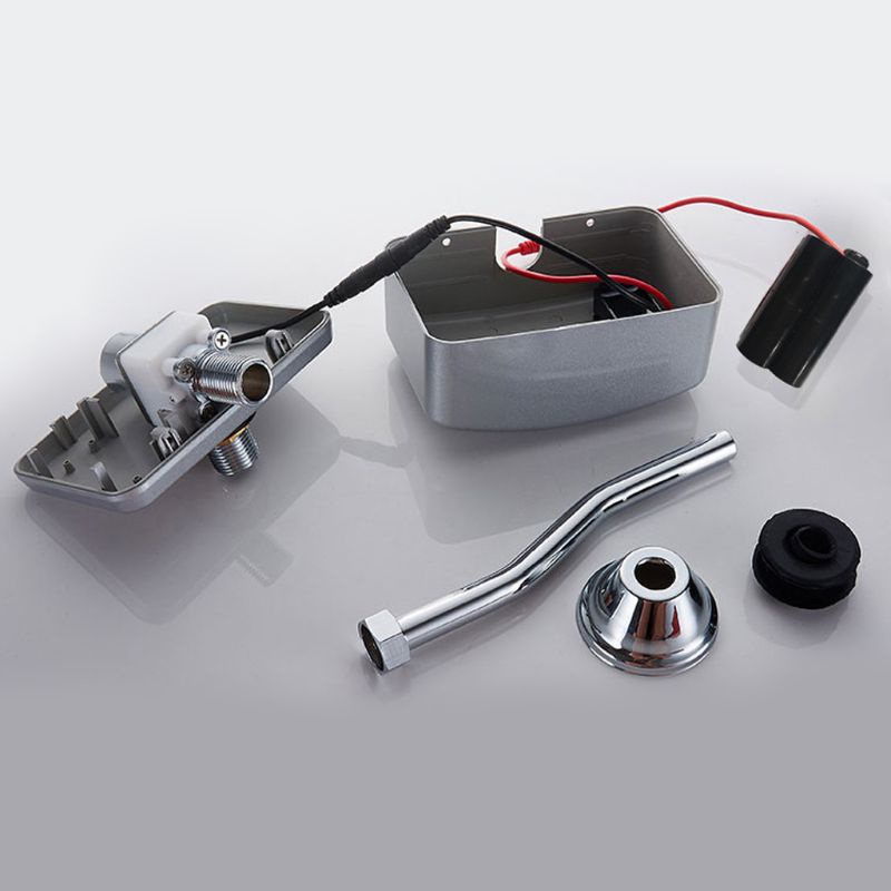 Van xả nước tự động cảm biến hồng ngoại gắn tường DC 6v