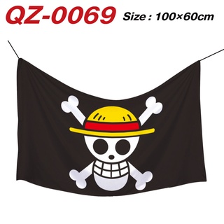GC9 ONE PIECE Cờ Anime Biểu Ngữ Luffy Zoro Cosplay Treo Cờ Poster Trang Trí Nhà Tiệc Halloween CG9