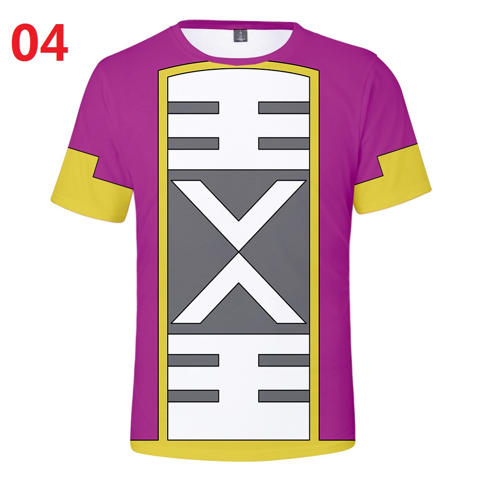 Áo thun Dragon Ball 3D in tay ngắn, thời trang unisex dành cho cả nhà