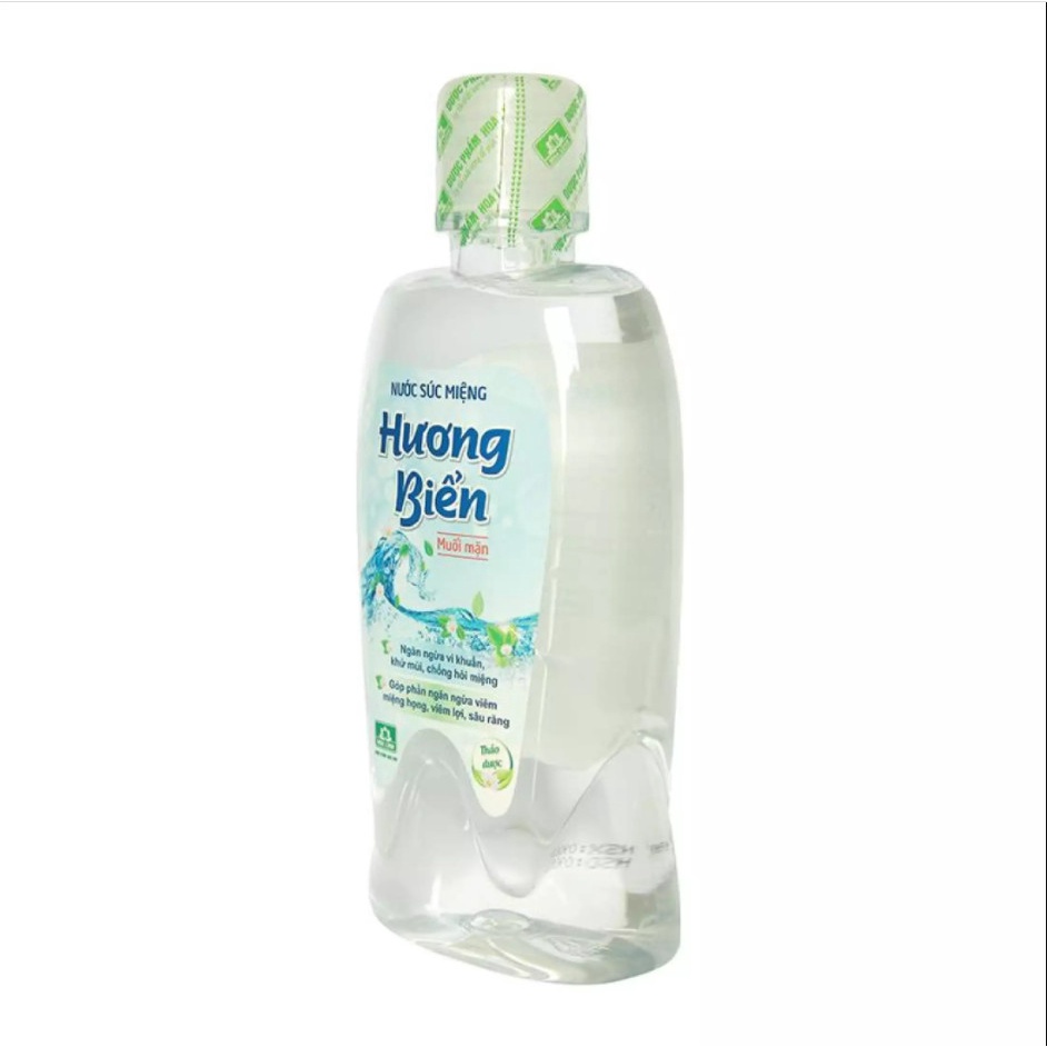 Ảnh Nước súc miệng sát khuẩn Hương Biển 400ml - NSM01, làm sạch, ngừa sâu răng, khử mùi hôi miệng, cho hơi thở thơm mát 2
