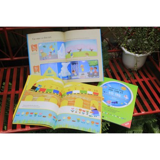 Sách Ehon Cuốn sách tranh đầu tiên về Con Số - Ehon Nhật Bản cho bé từ 3-8 tuổi - Quảng Văn Books