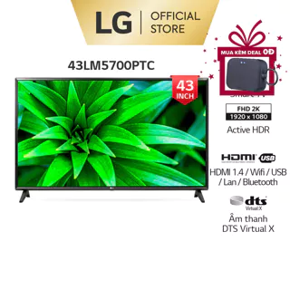 Smart Full HD Tivi LG 43 inch 43LM5700PTC - Model 2019 - Miễn phí lắp đặt