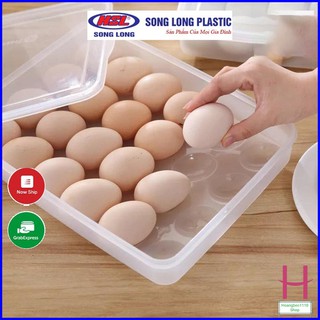 Song Long Plastic - 2795 Khay đựng trứng 24 quả { H }