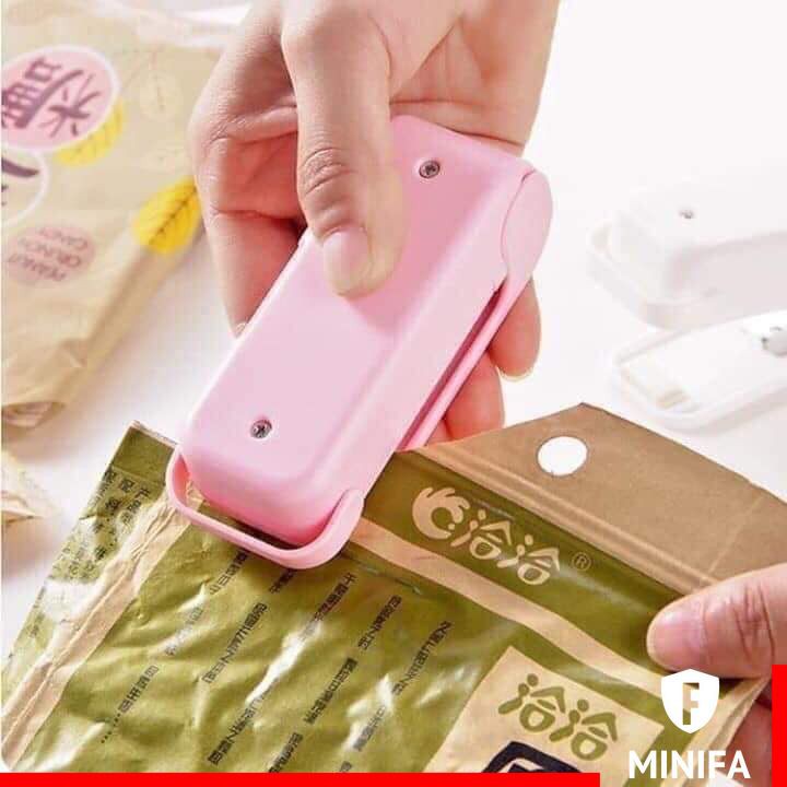 Máy Hàn Miệng Túi Mini Cầm Tay Sử Dụng Pin - Hình ảnh thực tế