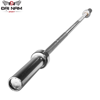 Thanh Đòn Tạ Inox 2m2 Phi 50 Nhập Khẩu Đại Nam Sport + Kèm 2 Khóa Tạ