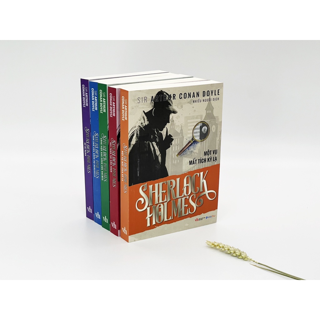[Mã BMLTB35 giảm đến 35K đơn 99K] Sách - Combo 5 Tập Sherlock Holmes - (Bìa Mềm)