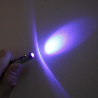 Creative Magic LED UV Light Ballpoint Pen With Invisible Ink Secret for Spy