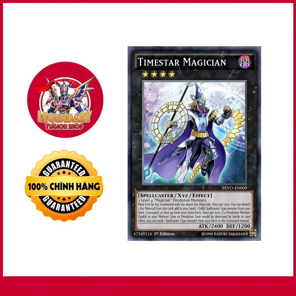 [Thẻ Bài Yugioh Chính Hãng] Timestar Magician | Shopee Việt Nam