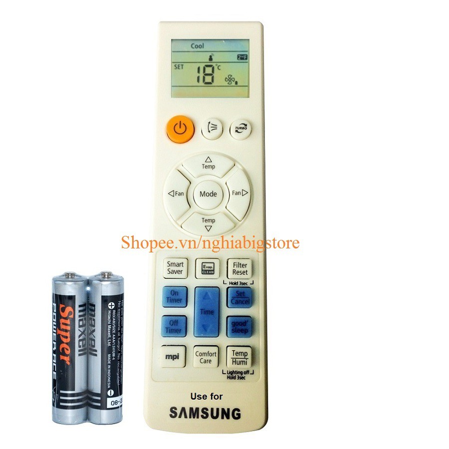 Remote Máy Lạnh SAMSUNG Điều Khiển Điều Hòa ARC-2230 | Shopee Việt Nam