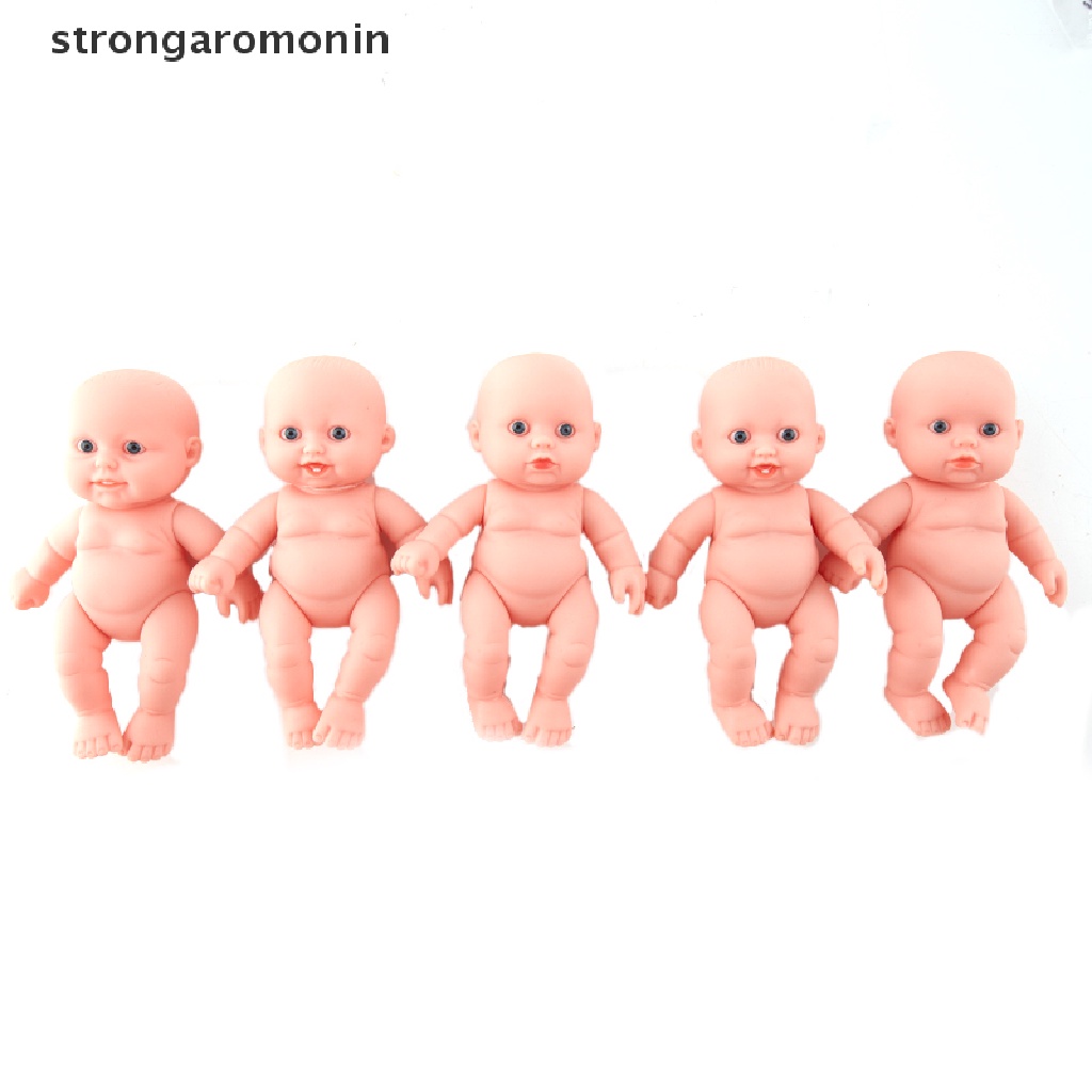 ST 12cm Thực Tế Búp Bê Cho Bé Sơ Sinh Mô Hình Mô Phỏng Trẻ Em Đồ Chơi Quà Tặng ST