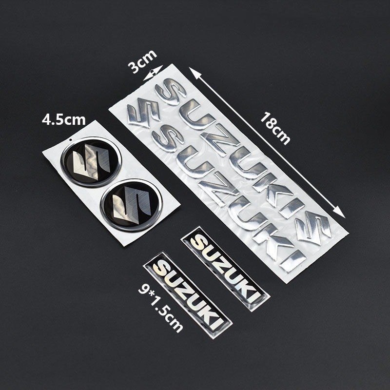 Sticker Chữ Nổi Trang Trí Xe suzuki gsxr750 gsxr1000 gsxr1300 Kích ...