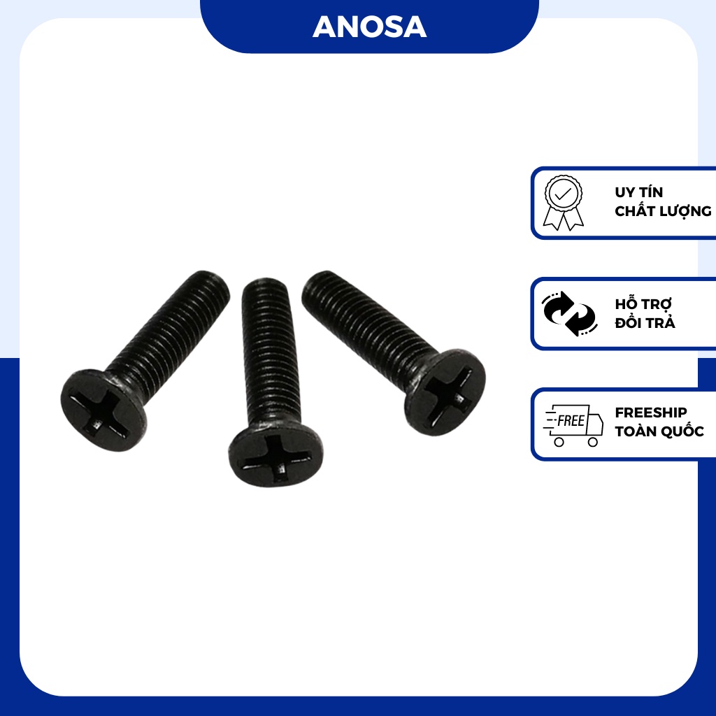 Ốc ren ngược M5 M6 sử dụng cho măng ranh đầu kẹp 10mm/13mm | Shopee ...