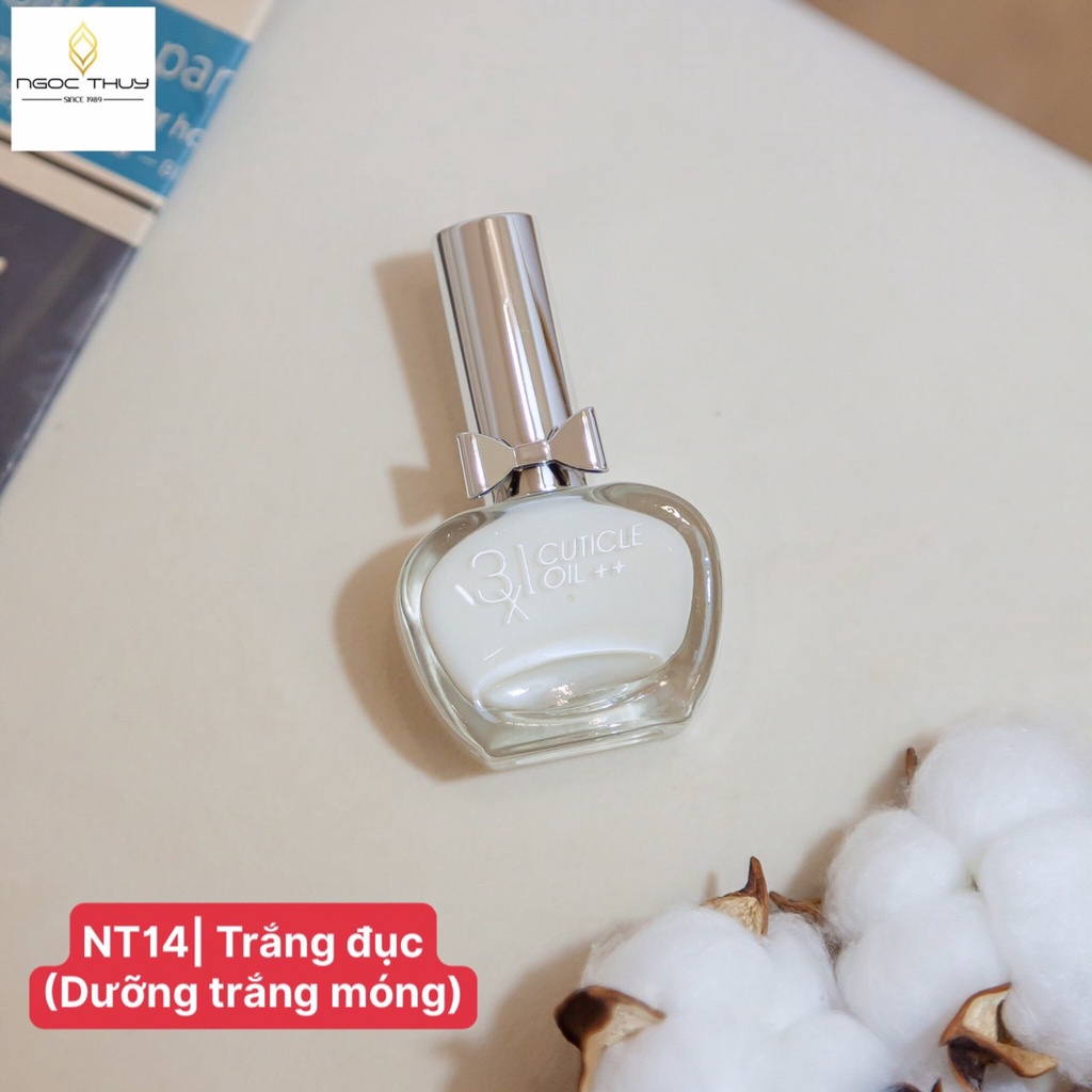 Sơn Dưỡng Móng Tay - Ahever - Có Màu Cao Cấp Ngọc Thủy Nail 15ml