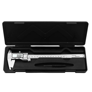 200mm 8 inch Caliper kỹ thuật số bằng thép không gỉ kỹ thuật số LCD Caliper Vernier Caliper Vận chuyển với gói bán lẻ