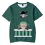 YB1 One Piece Áo Thun Trẻ Em Anime 3D In Hình Ngắn Tay Áo Trẻ Em Áo Thun Zoro Luffy Chopper Bé Trai Bé Gái F