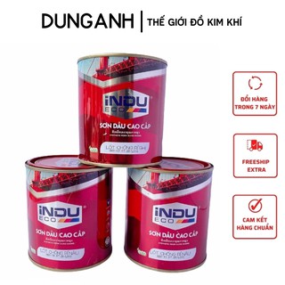 Sơn dầu cao cấp Indu - Eco hộp 750ml dùng cho gỗ và kim loại Kim Khí Dung Anh