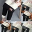 Quần legging Skinny cạp cao ấm áp mùa đông ấm áp dành cho nữ mặc thường ngày