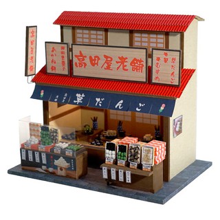 Mô Hình Nhà Gỗ Tự Ráp - Kèm Sách Hướng Dẫn - Tiệm Bánh Dango - Thế Giới Tí Hon miniature