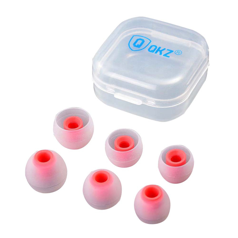 Bộ 3 cặp nút tai nghe nhét tai bằng silicone QKZ