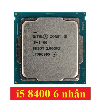 PCパーツ intel CPU Core i5-8400 BOX LGA1151 8Th Gen Intel Core i5 8400 LGA1151 CPU Processor 2.80GHz 9M