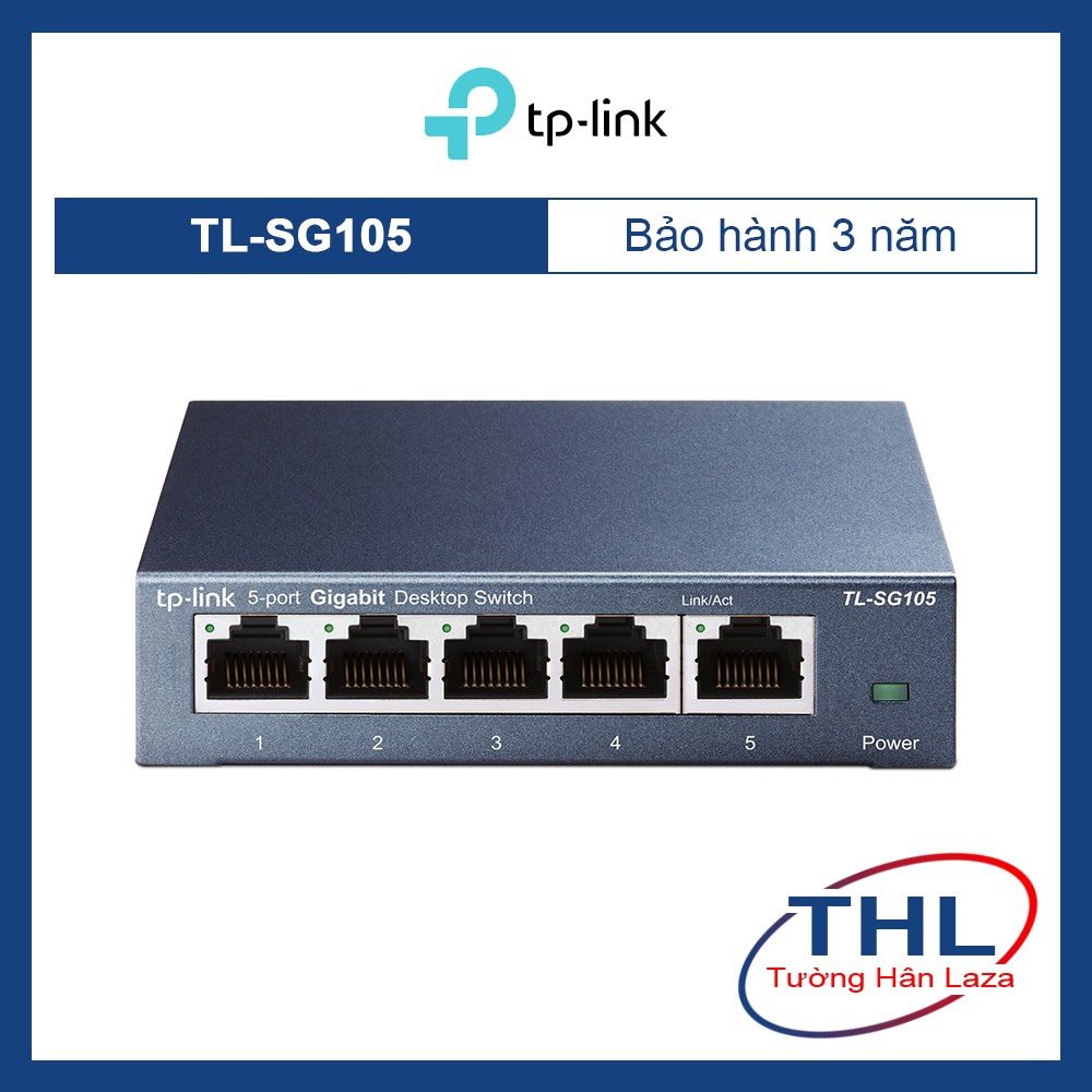 Bộ Chia Mạng Switch TP-Link TL-SG105 Vỏ Thép 5 Cổng 10/100/1000Mbps ...