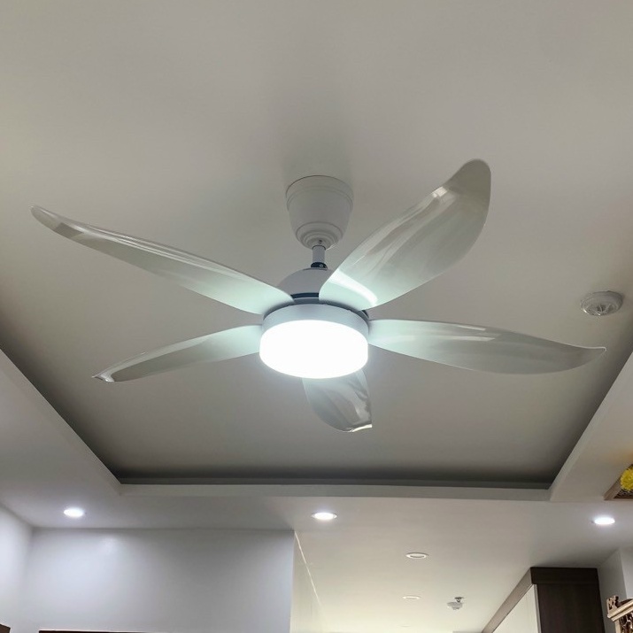 Ảnh Quạt trần đèn  SuperVilighting, MS: S117, Động cợ DC 50W inveter tiết kiệm điện, Động cơ đồng 100%, Bảo hành 48 tháng 1