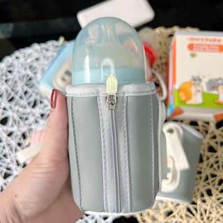 Túi Hâm Nóng Bình Sữa Cơ Động Nice Papa Mẫu Mới Tiện Lợi