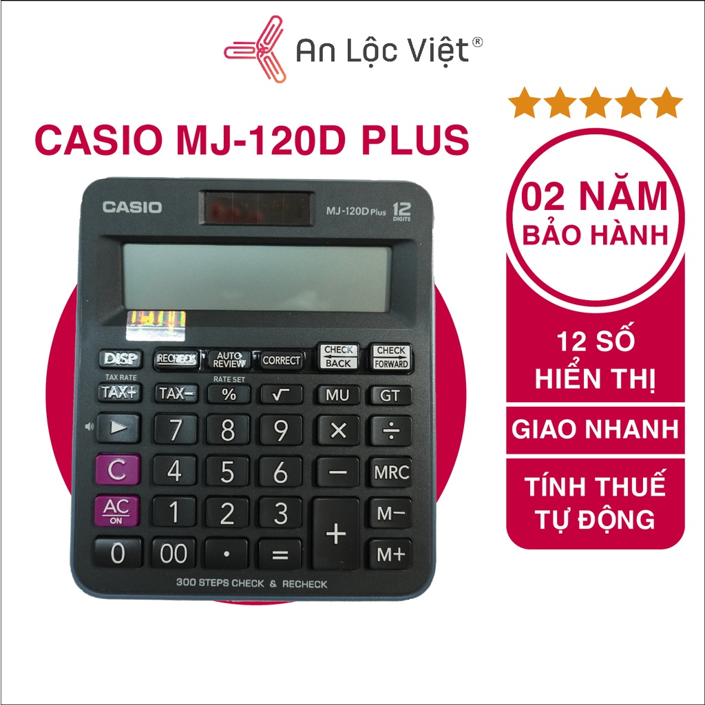 Máy tính Casio MJ-120D Plus chính hãng Shopee Việt Nam