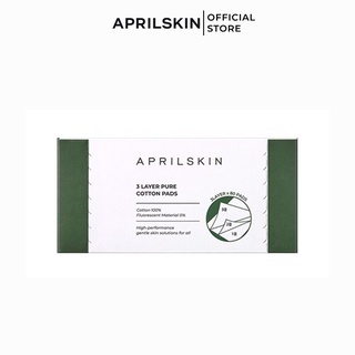 Bông tẩy trang 3 lớp Aprilskin Cotton Pad(80 miếng)