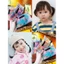 🌺xinyia🌺Bộ 1000 dây thun buộc tóc nhiều màu sắc/ màu đen/ màu trắng tùy chọn dùng một lần tiện lợi