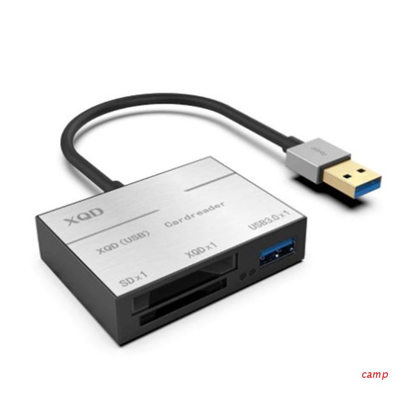 Đầu Đọc Thẻ Nhớ Hub Usb 3.0 Tốc Độ Cao 2 Trong 1 SD/Tf M2/MS
