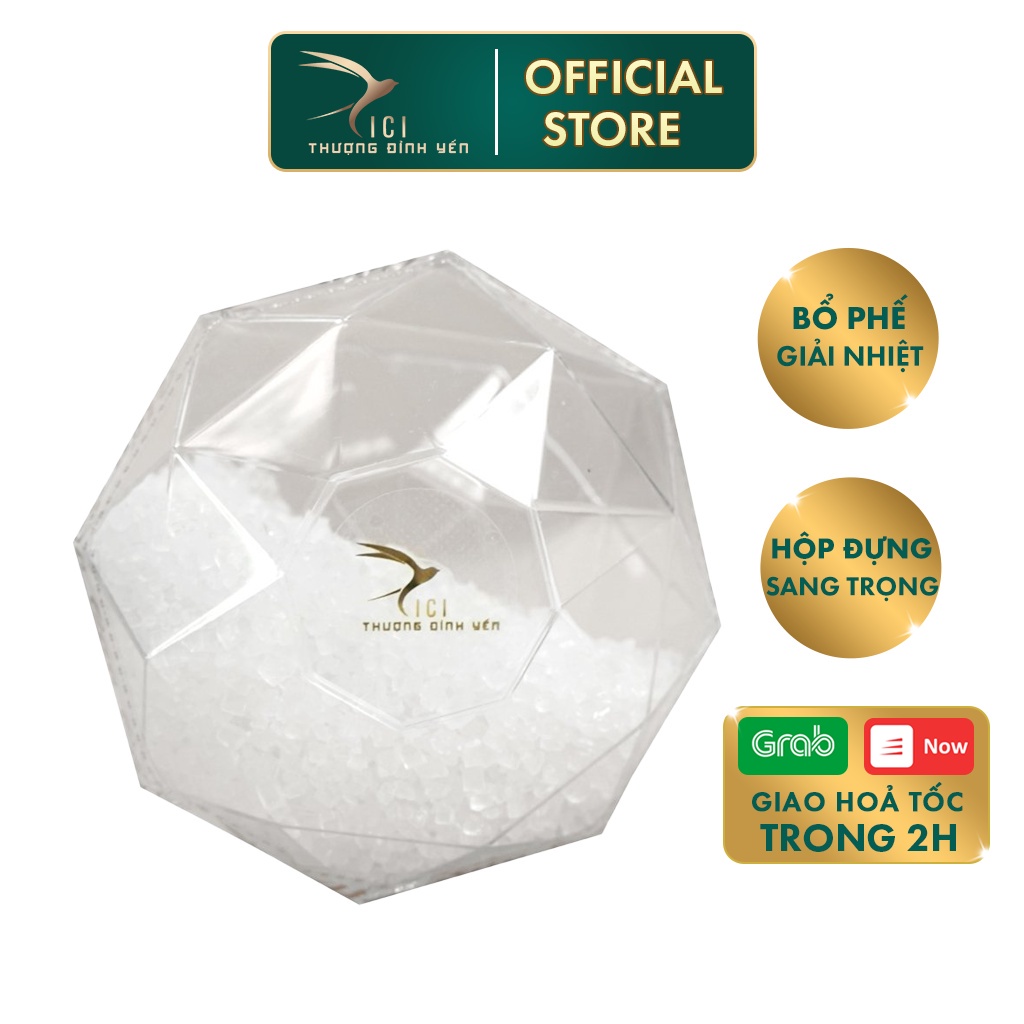 Ảnh Đường Phèn Hạt Nhỏ Trắng CICI THƯỢNG ĐỈNH YẾN Giúp Bổ Phế, Giải Nhiệt Thanh Mát Tốt Cho Dạ Dày 3