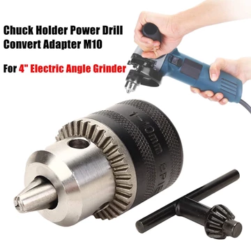 Máy mài góc 10mm Biến áp Máy khoan Chuck Máy đánh bóng Đầu chuyển đổi sửa đổi Máy khoan điện Máy khoan điện M10-1.5 Khớp vít cho máy mài góc 13cm