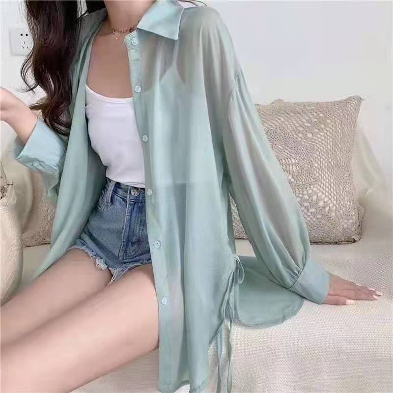 1 áo Xanh lơ sườn