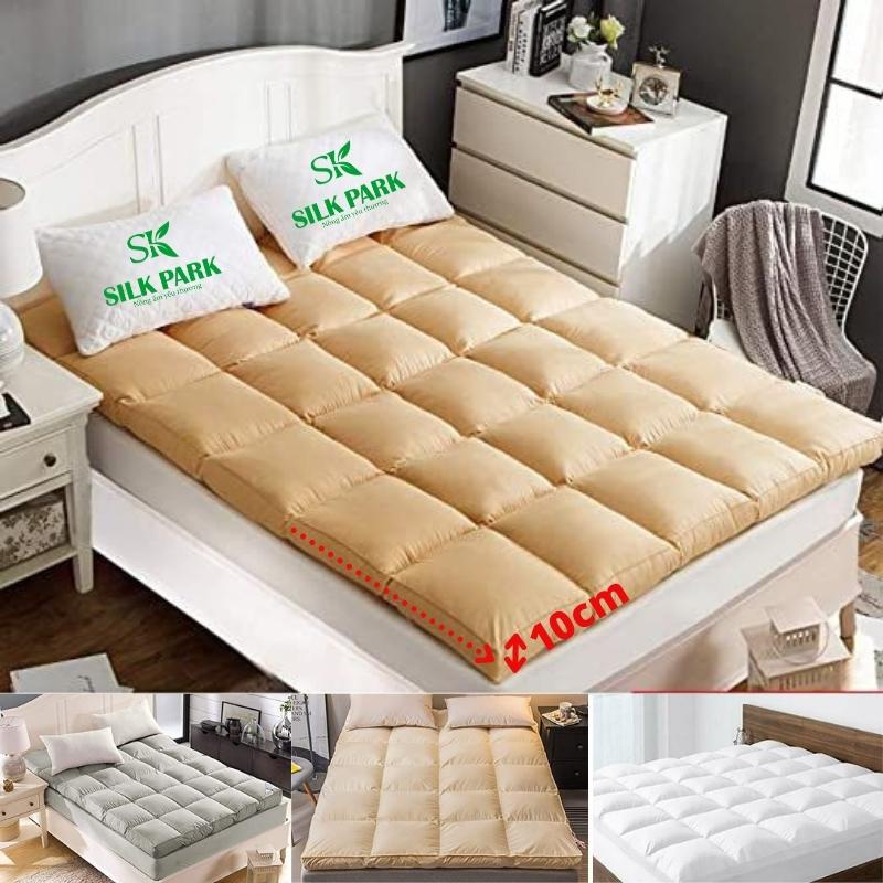 Topper 10cm Tấm Nệm Topper SilkPark Dày Êm Trải Giường hoặc Sàn nằm ...
