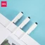 Combo Bút bi bấm văn phòng 3 mực xanh đen đỏ ngòi 0.5mm 0.7mm Deli viết nét đều trơn tru học sinh