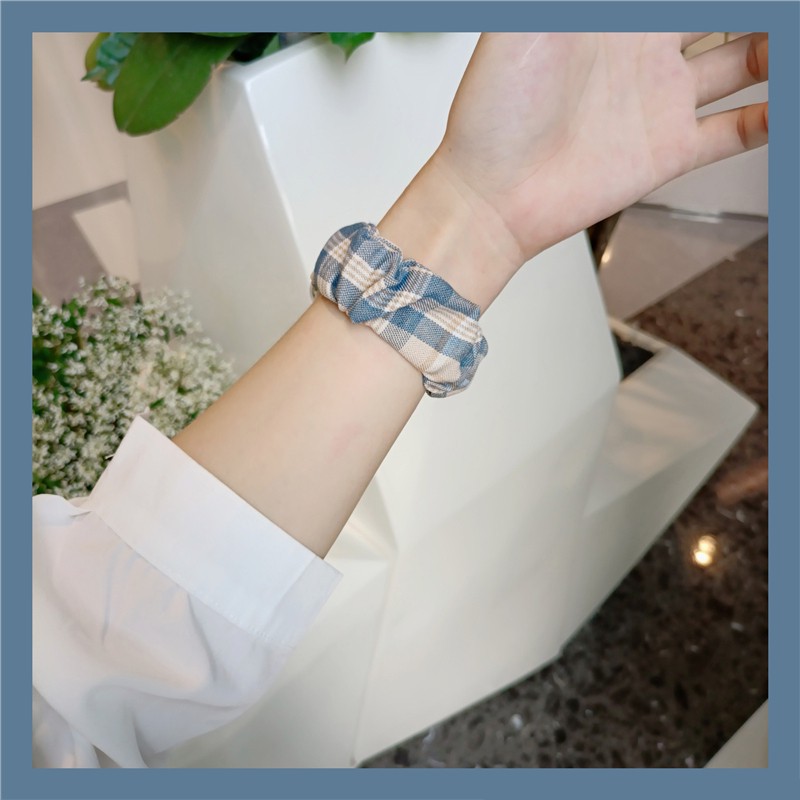 Dây đeo cổ tay nữ ca rô Thích hợp cho Apple Watch SE3 S6 SE S5 S4 42mm 40mm 44mm 38mm Dây đeo cổ tay