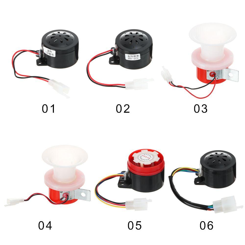 Bộ còi đảo chiều sừng tròn chống nước 12V/60V, 1.5A, 105dB