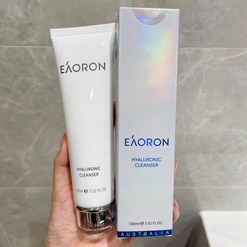 Sữa Rửa Mặt Trắng Sáng Da Eaoron 100ml Hyaluronic Cleanser ( hàng nội địa Úc)