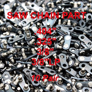 Set 10 Cặp Dây Xích Chuyên Dụng Cho Máy Cưa 0.404 "0.325" 3 / 8 "3 / 8"